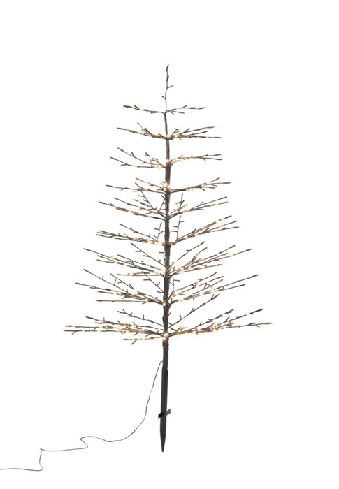 Juletræ Basis 464 LED m/blink brun 120 cm